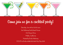 Tinsel Cocktail Invitation