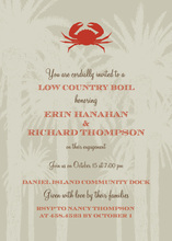 Delicious Red Lobster Love Invitations