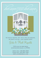 Decorated Classy Entry Housewarming Invitations