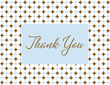 Classic Dots Boy Thank You Cards