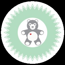 Green Baby Elements Stickers