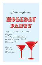 Script Holiday Party Invitation