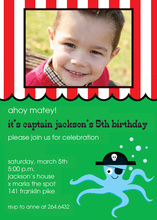 Ahoy Matey Party Invitations