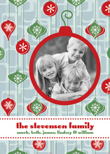 Festive Holiday Lights Photo Cards