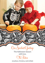 Spectacular Pumpkin Halloween Photo Cards