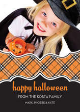 Scarry Mummy Halloween Photo Cards