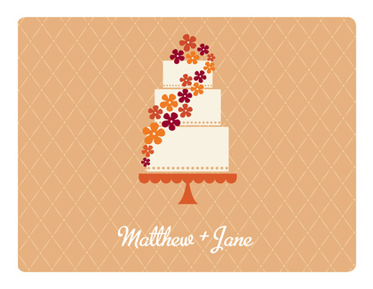 Sweet Cake Berry Thank You Cards