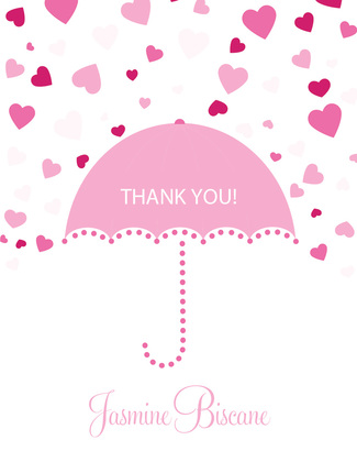 Forecasting Love Yellow Thank You Cards