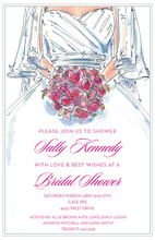 Wedding Dress Bridal Show Invitations