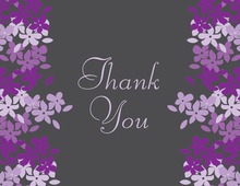 Lavender Blooms Thank You Cards