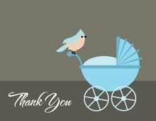 Blue Jay Thank You Cards