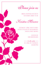 Rose Topiaries Invitations