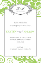 Kensington Garden Stylish Invitations