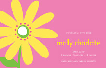 Yellow Daisy Digital Invitations