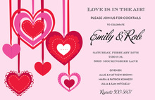 Valentine Feet Gathering Party Invitations