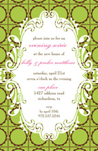 Green Gala Event Invitation