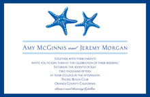 Special Starfish RSVP Cards