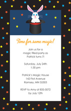 Show Some Magic Trick Invitations