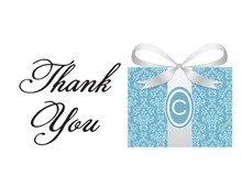 Splendid Bride Gifts Thank You Cards