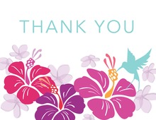 Floral Whimsy Thank You Cards
