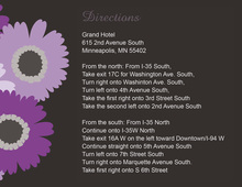 Lovely Lavender Floral Enclosure Cards
