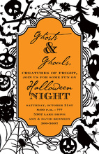 Goth Frame Invitation