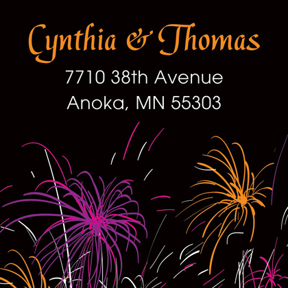 Responding With More Fireworks RSVP Cards