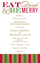 Be Merry Invitations