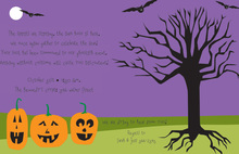 Freaks Come-Out Halloween Invitations