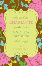 Summer Tropical of Paradise Invitations