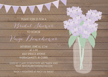 Classic Watercolor Hydrangeas Wedding Invitations