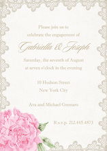 Elegant Bouquet Wedding Suite Invitations