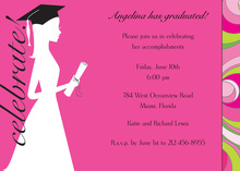 Classic Graduation Party Invitation