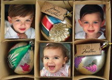 Vintage Ornament Box Photo Cards