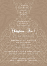 Fine Beautiful Bride Invitations