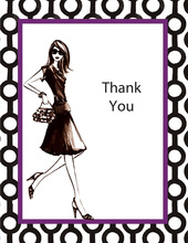 40 and Fabulous Thank You Cards