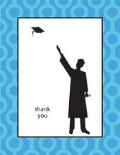 Grad Guy Thank You Cards