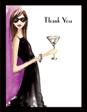 Night Out Thank You Cards