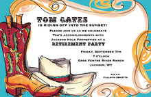 Cowboy Party Invitations