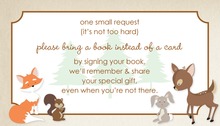 Safari Animals Bring A Book Card