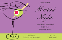 Martini Gleam Invitations