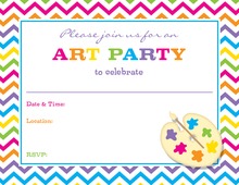 Donut Party Fill-in Invitations