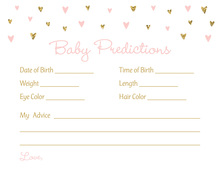 Baby Predictions and Advice (kraft)