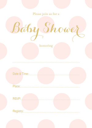 Pink Polka Dots Baby Shower Price Game