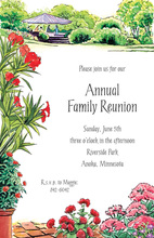 Illustrating Outdoor Celebration Party Invitations