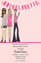 Cute Party Girl Squad Invitations