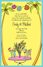 Classy Tropical Cocktails Invitations