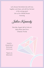 Ring On Pink Cupcake Blink Invitations