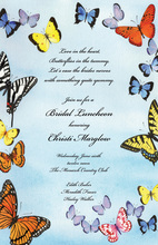 Butterfly Wings In The Sky Invitation