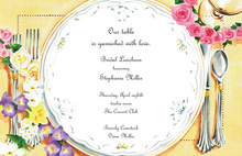 Bridal Luncheon Party Invitations